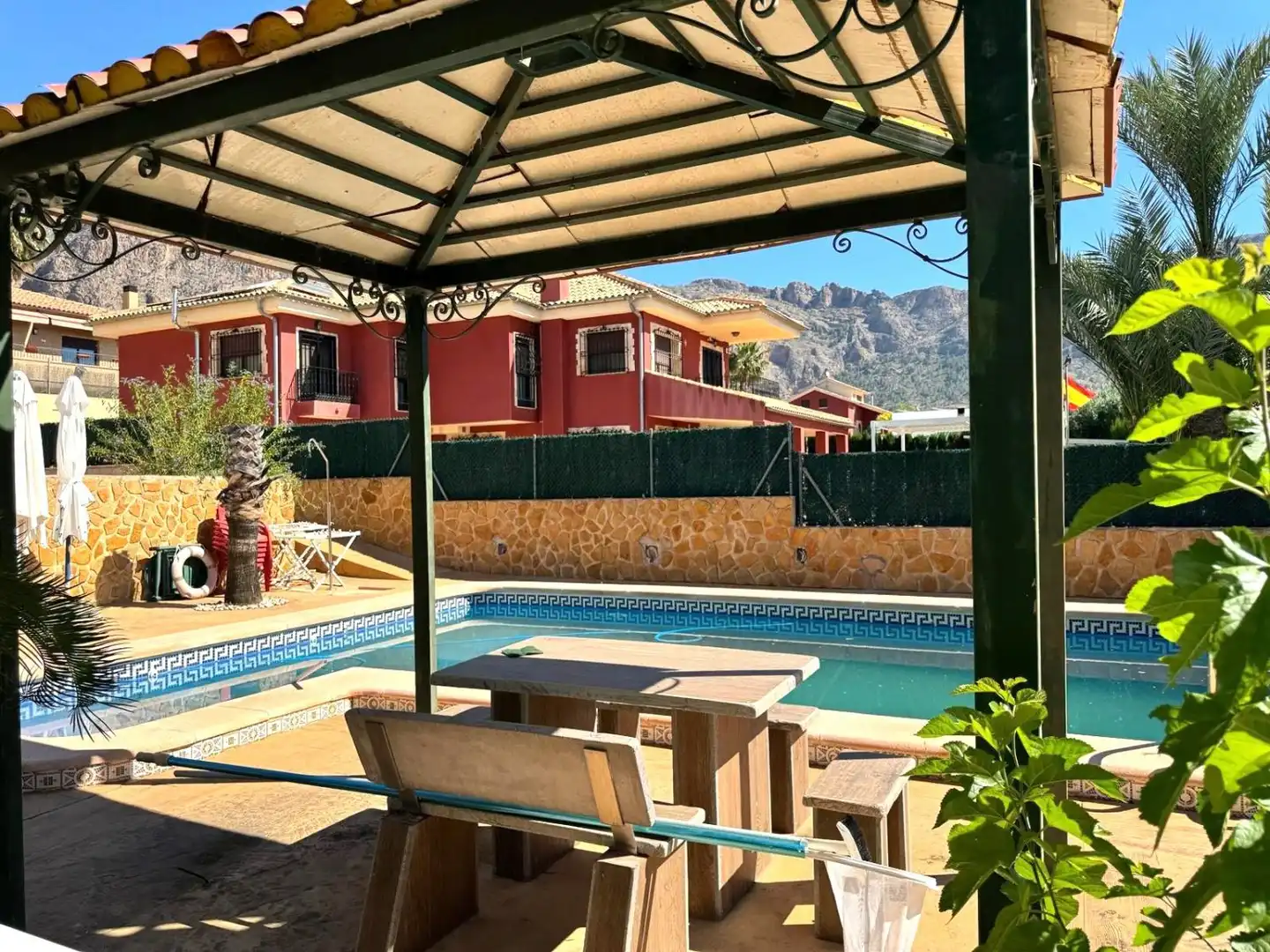 Swimming pool of Houses for sale in Orihuela  with Air Conditioner, Private garden and Storage room