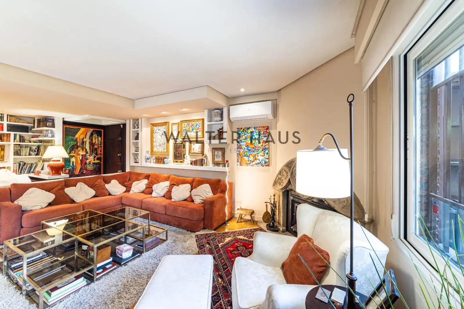 Sala de estar de Piso en venta en Madrid con Aire acondicionado, Calefacción y Jardín privado