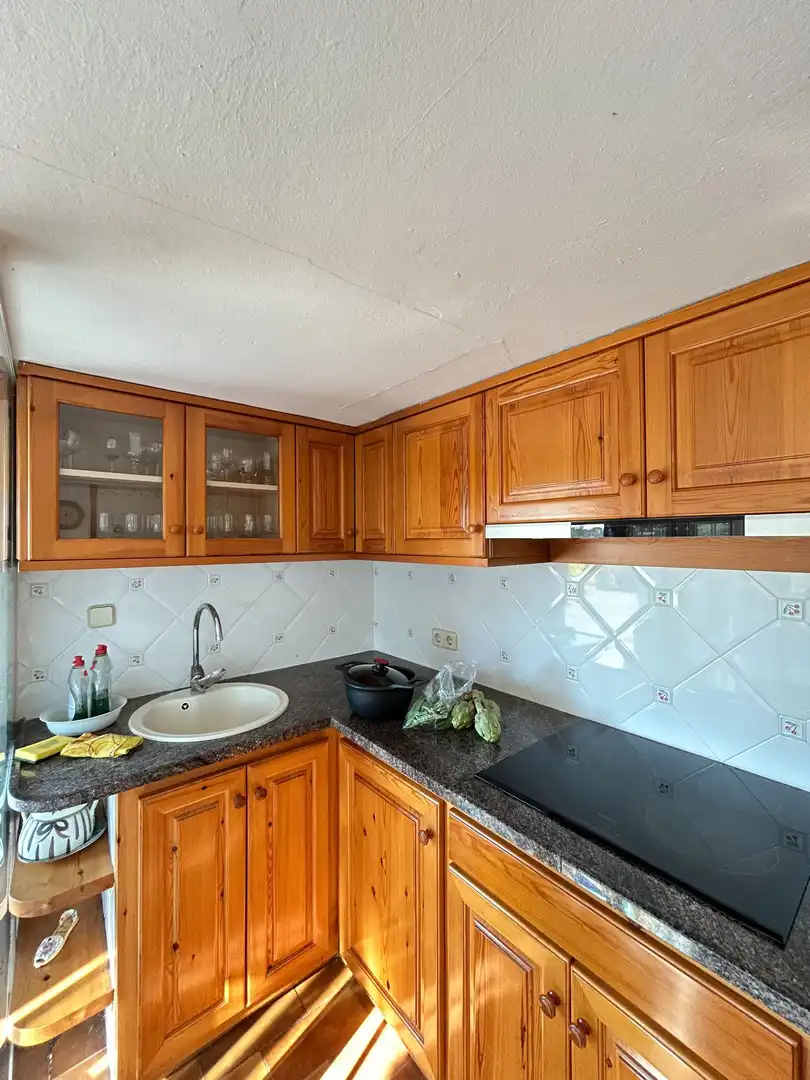 Cocina de Casa o chalet en venta en Santa Coloma de Farners con Calefacción, Jardín privado y Terraza
