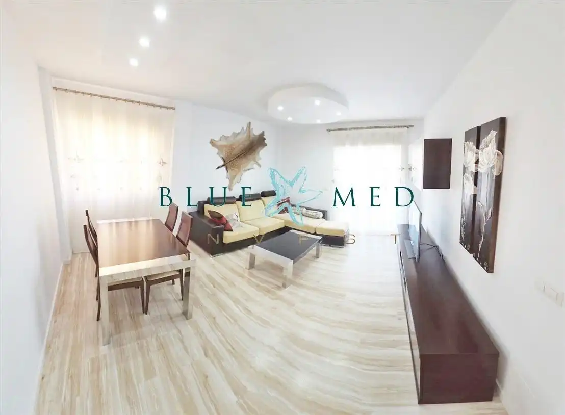 Sala de estar de Piso en venta en Mazarrón con Aire acondicionado, Calefacción y Trastero