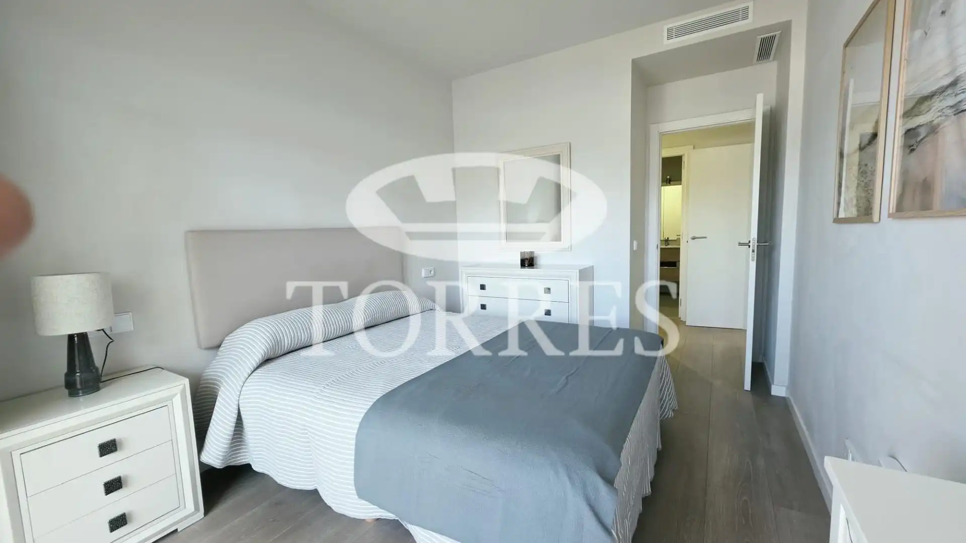 Bedroom of Apartments for rent in Estepona  with Air Conditioner, Terrace and Furnished