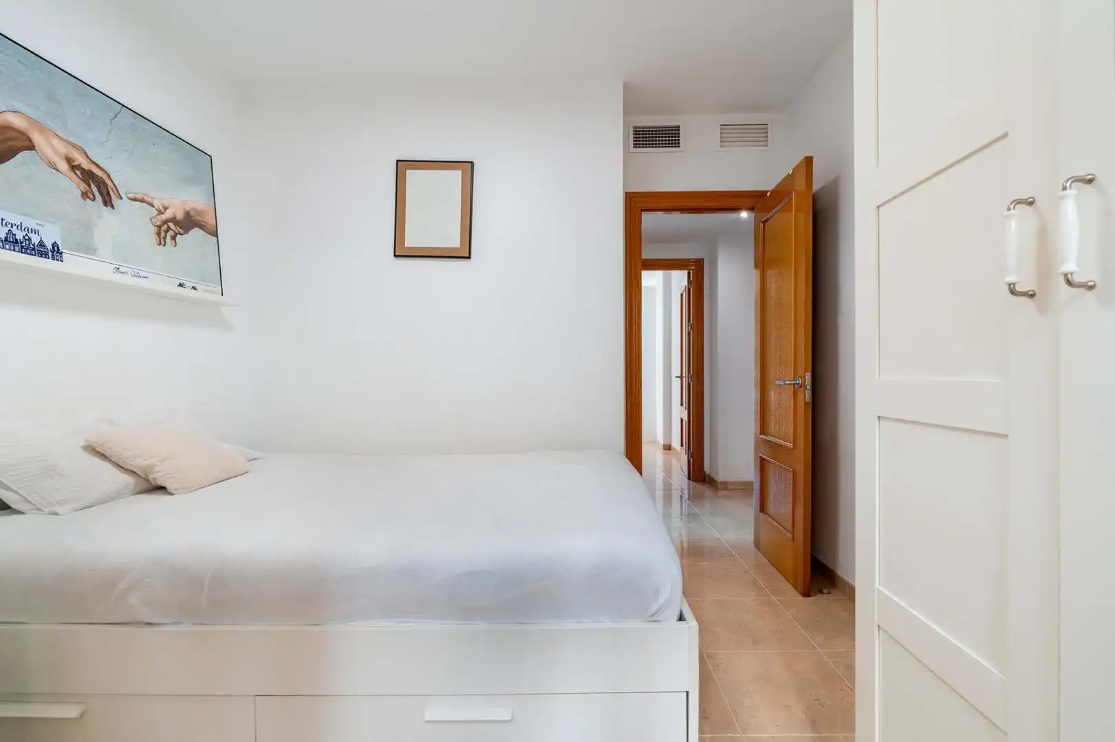 Bedroom of Flat for sale in El Ejido  with Air Conditioner, Heating and Terrace