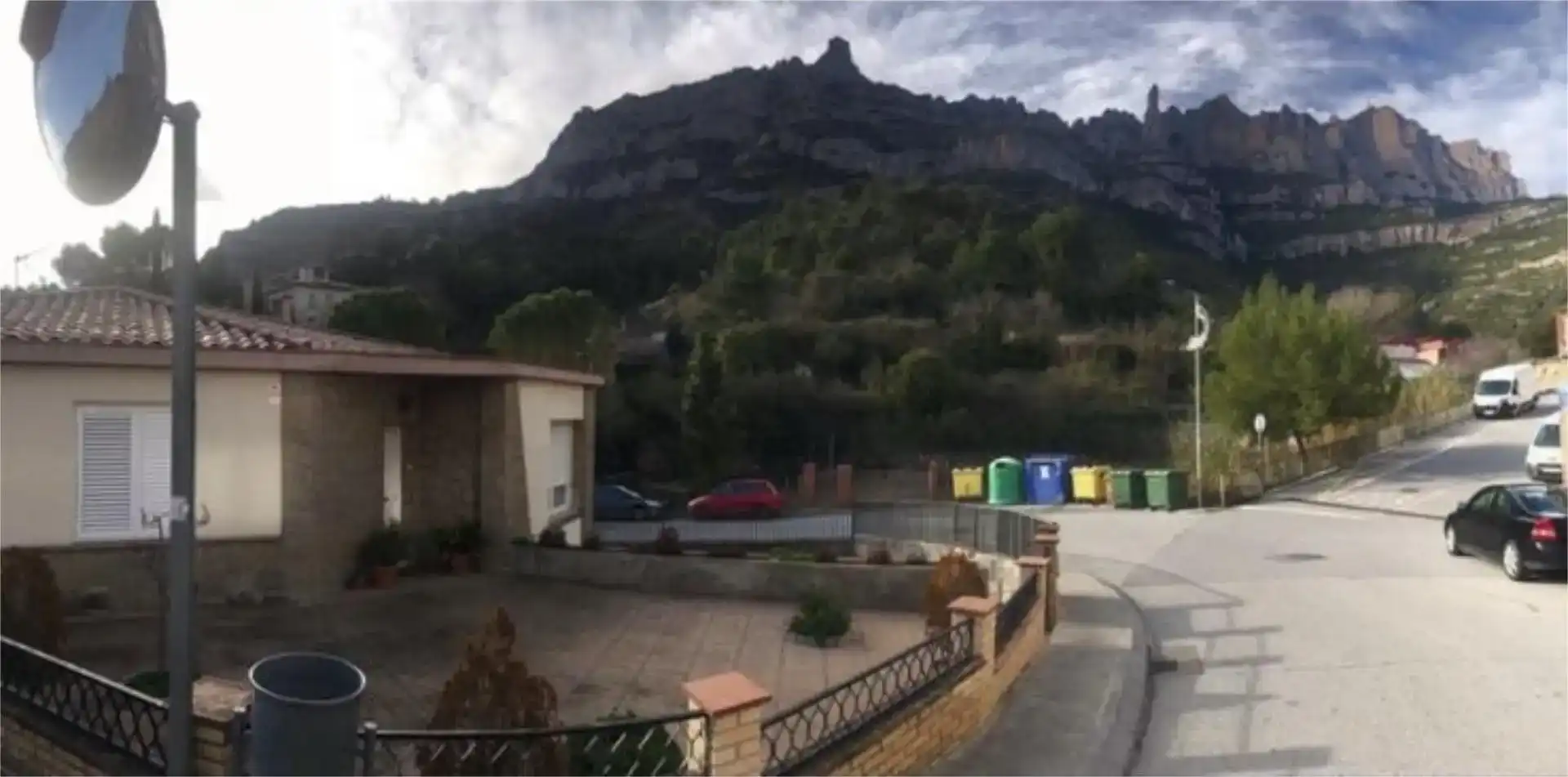 Vista exterior de Casa o xalet en venda en Monistrol de Montserrat amb Aire condicionat