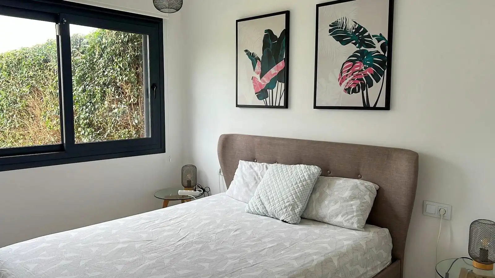 Schlafzimmer von Wohnung zur Miete in Pilar de la Horadada mit Klimaanlage, Heizung und Privatgarten