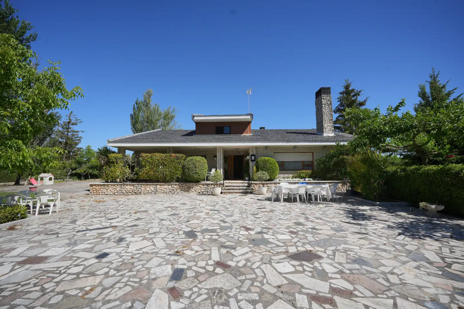Jardí de Casa o xalet en venda en Villanubla amb Aire condicionat, Calefacció i Jardí privat