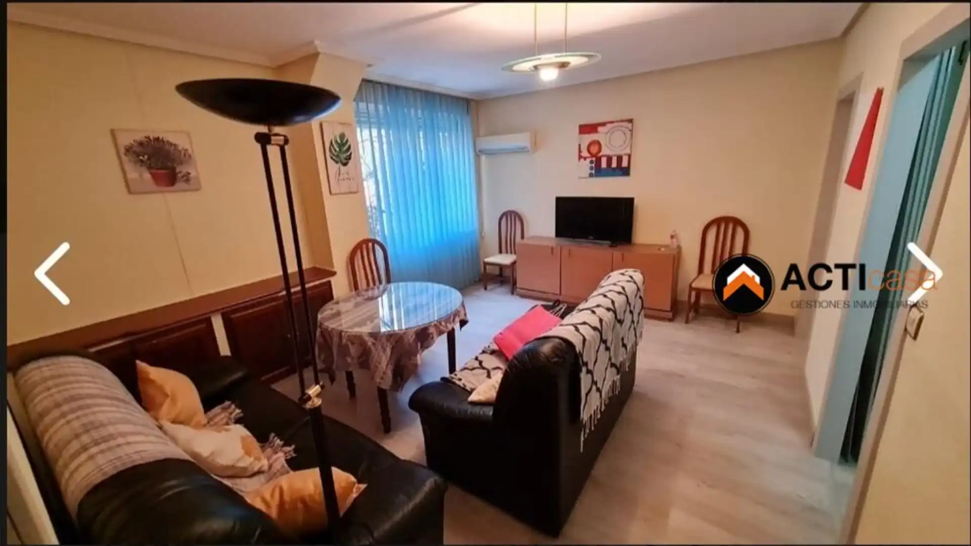 Living room of Apartments for rent in Cáceres Capital  with Air Conditioner and Furnished