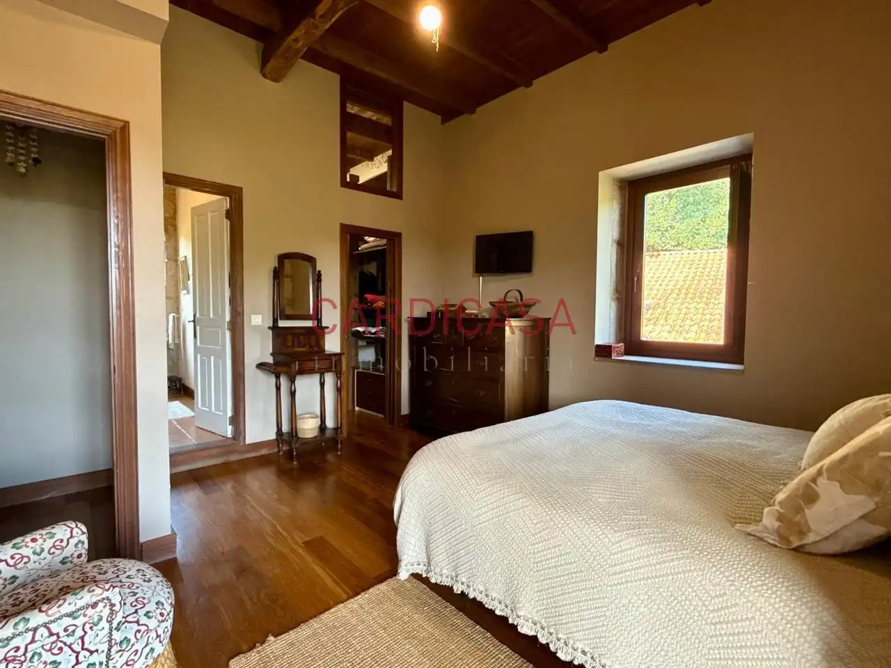 Dormitori de Casa o xalet en venda en Mondariz amb Calefacció, Jardí privat i Terrassa