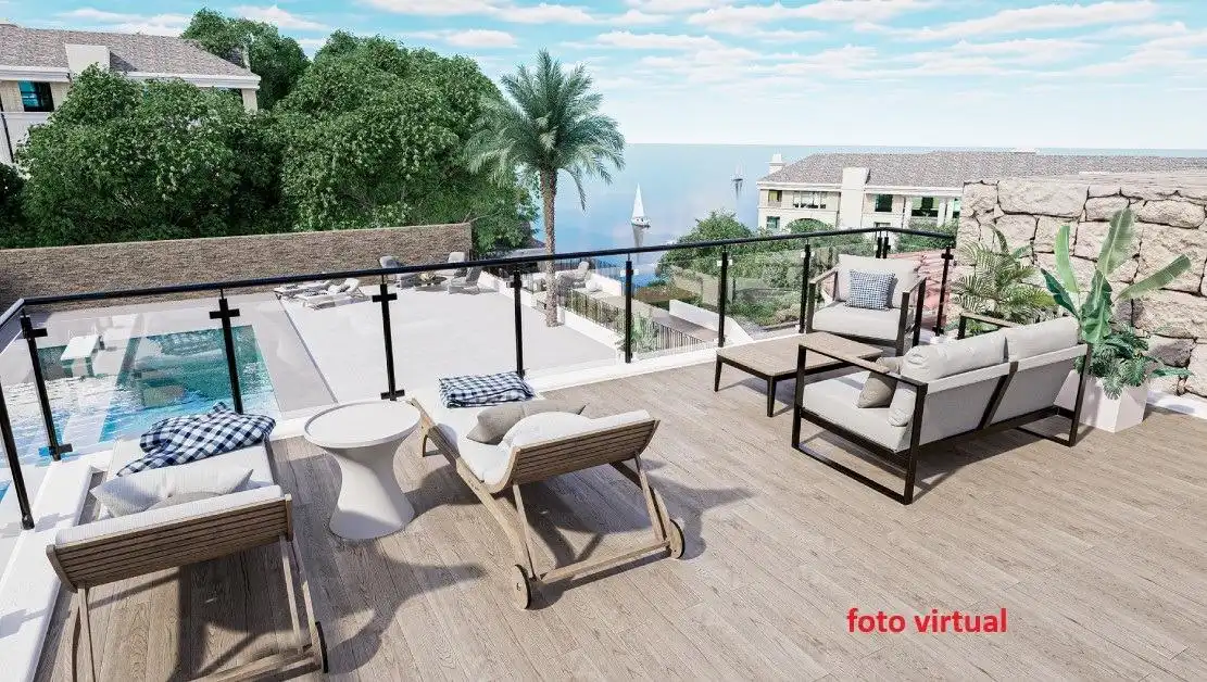 Terraza de Casa o chalet en venta en El Campello con Aire acondicionado, Calefacción y Jardín privado