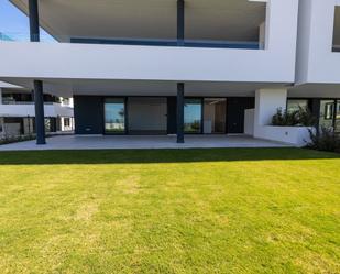 Exterior view of Planta baja for sale in Marbella  with Air Conditioner and Terrace