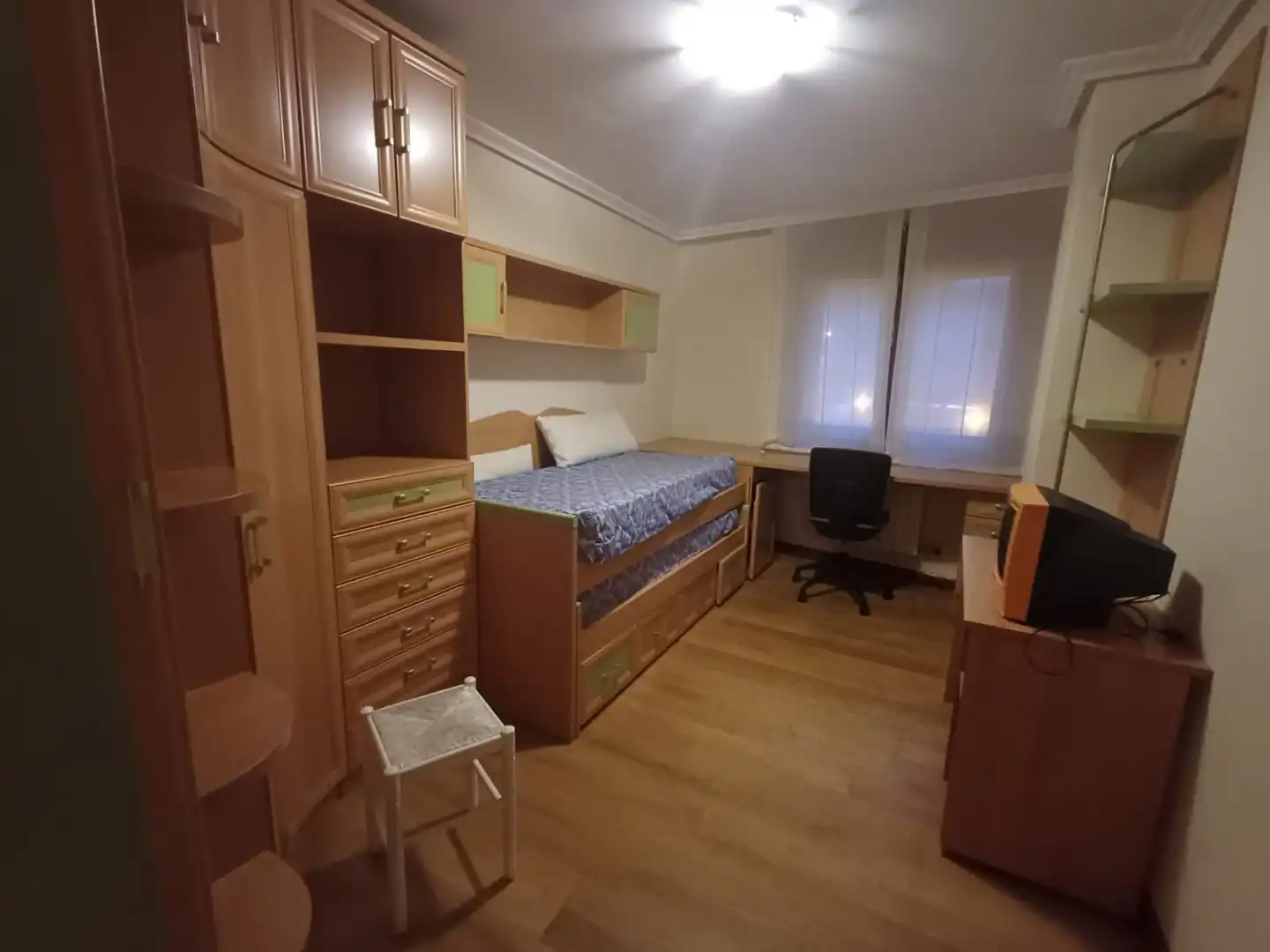 Bedroom of Flat for sale in Calahorra  with Heating, Parquet flooring and Terrace