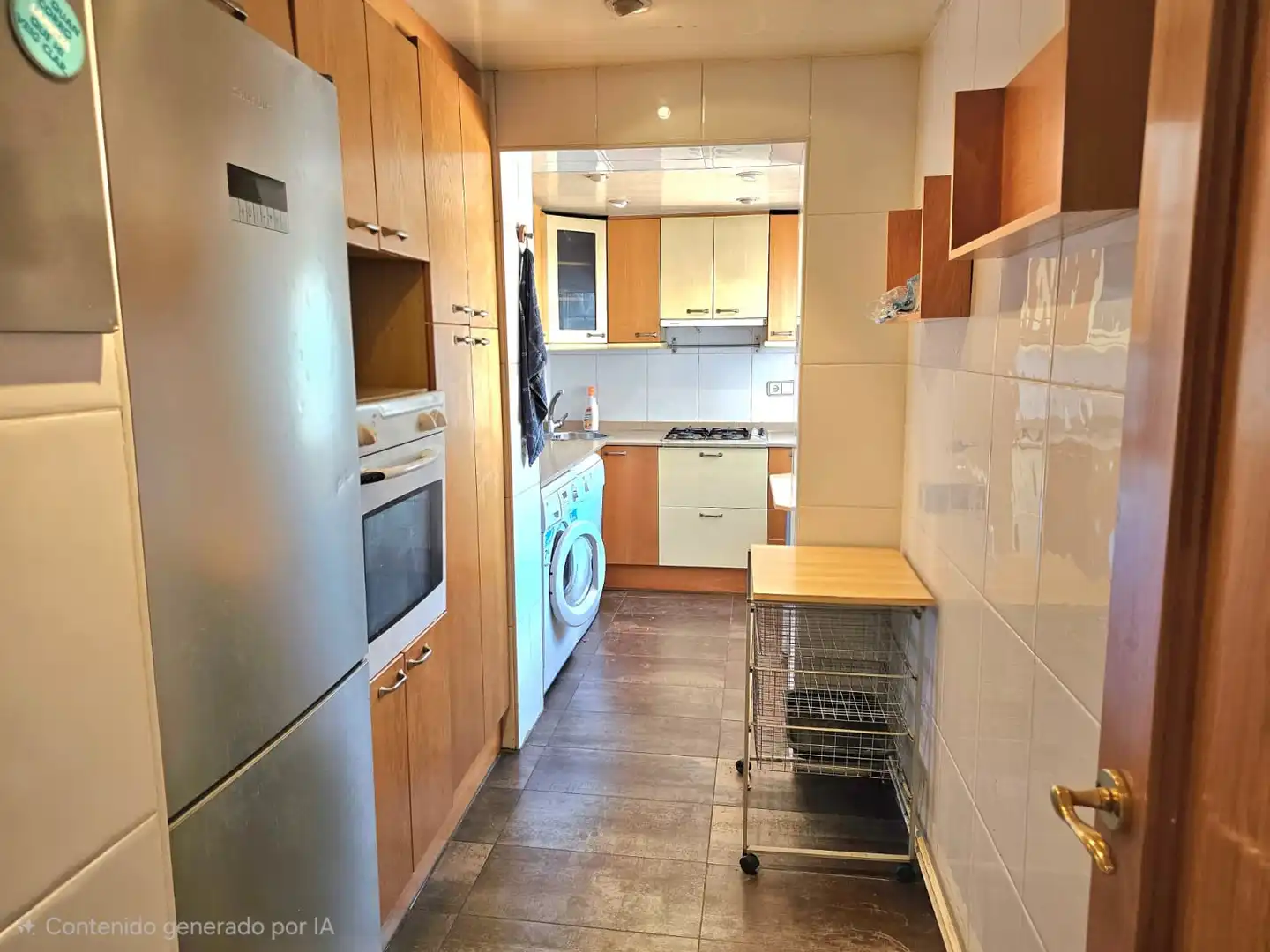 Cocina de Ático en venta en Cornellà de Llobregat con Aire acondicionado, Calefacción y Terraza
