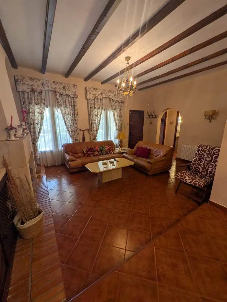 Living room of Houses for rent in Tibi  with Heating, Furnished and Internet