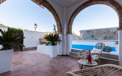 Terrassa de Casa adosada en venda en Vera amb Jardí privat, Terrassa i Piscina