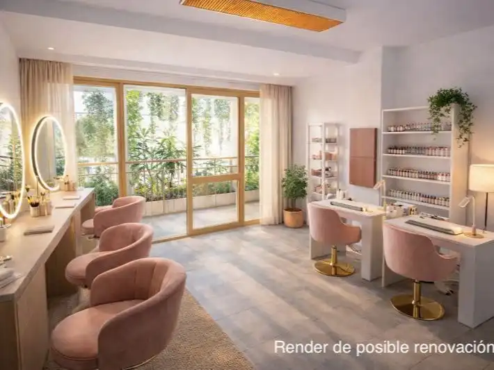 Sala d'estar de Oficina de lloguer en Benalmádena