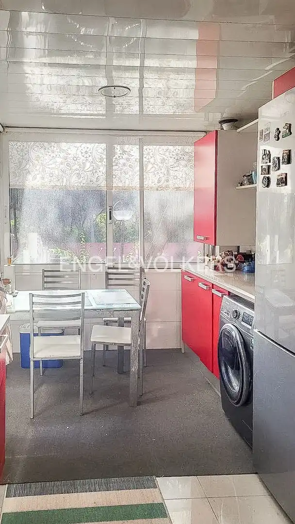 Kitchen of Flat for rent in Gavà  with Air Conditioner, Heating and Swimming Pool