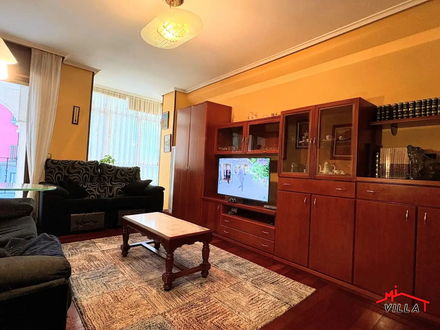 Wohnzimmer von Wohnung zum Verkauf in Colindres mit Heizung, Terrasse und Abstellraum