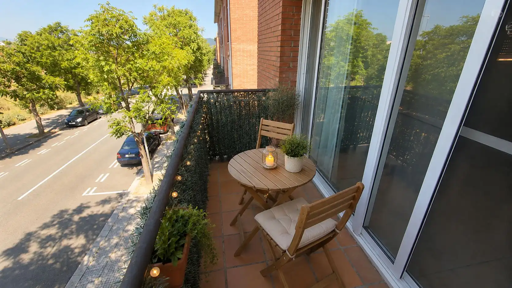 Terraza de Casa adosada en venta en Santa Perpètua de Mogoda con Aire acondicionado, Calefacción y Jardín privado