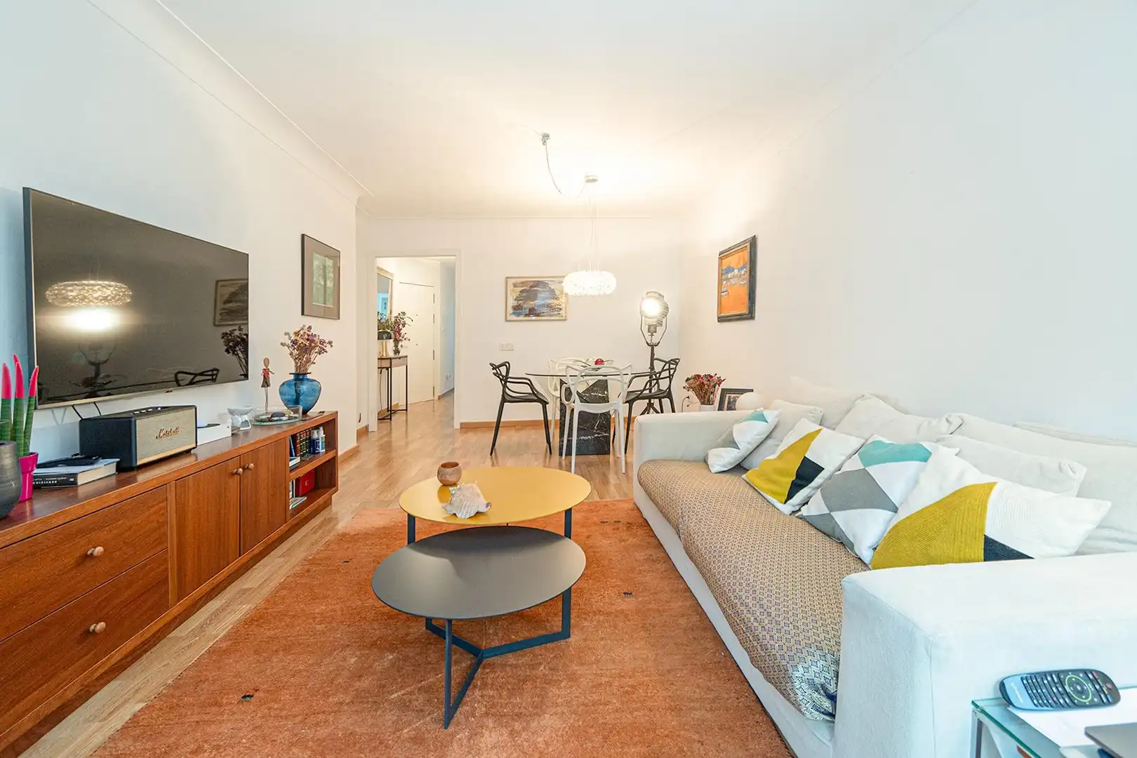 Sala de estar de Piso en venta en  Palma de Mallorca con Aire acondicionado, Terraza y Balcón