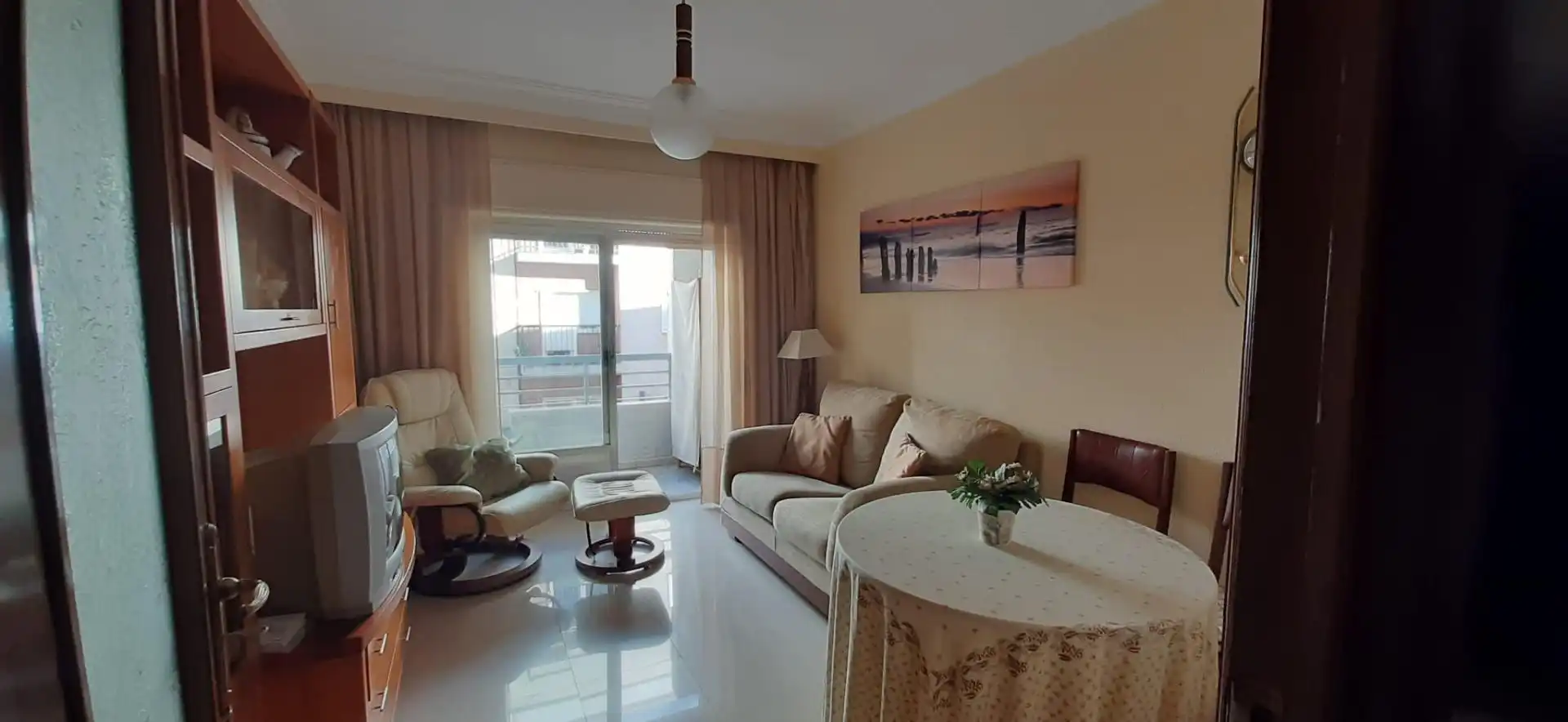 Living room of Flat for sale in Salamanca  with Heating and Balcony