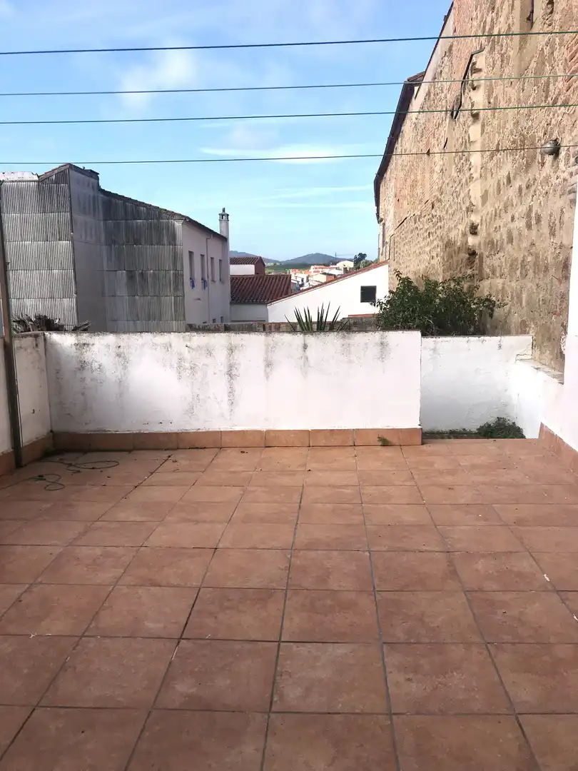 Terraza de Casa adosada en venta en Plasencia con Aire acondicionado, Calefacción y Jardín privado