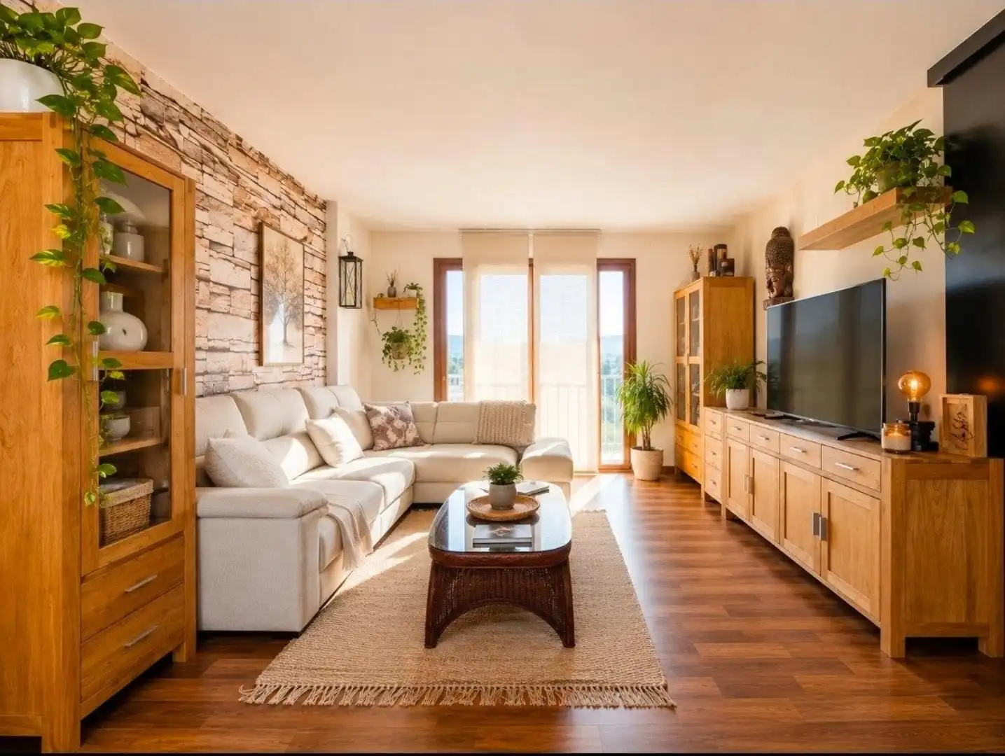 Sala de estar de Apartamento en venta en Andratx con Aire acondicionado, Calefacción y Terraza
