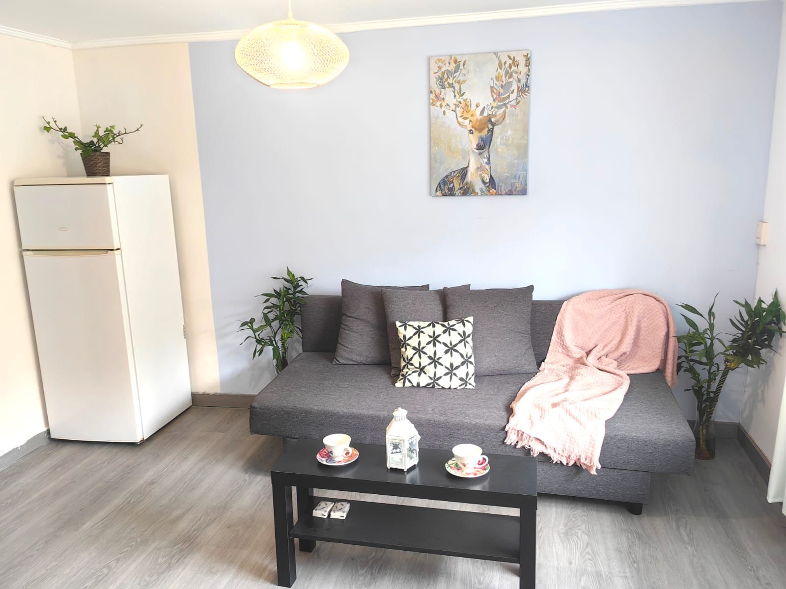 Living room of Flat for sale in  Madrid Capital  with Air Conditioner, Heating and Furnished