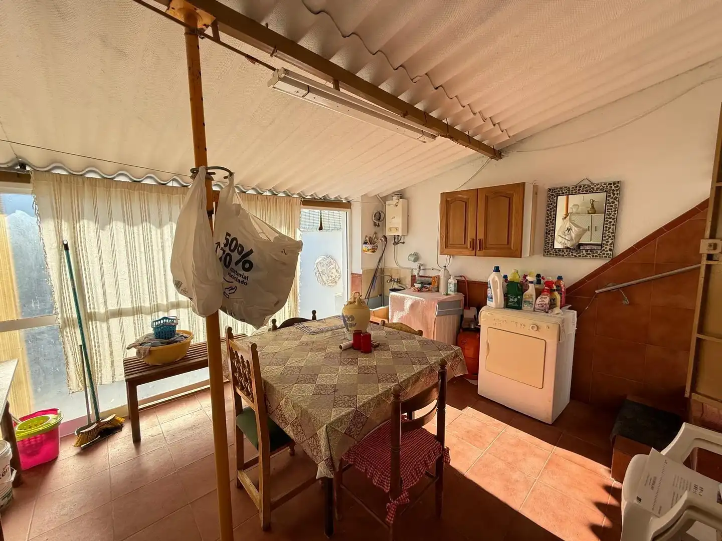 Cocina de Casa o chalet en venta en Villanueva de Algaidas con Aire acondicionado, Calefacción y Jardín privado