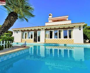 Exterior view of House or chalet for sale in Benidorm  with Heating, Private garden and Terrace