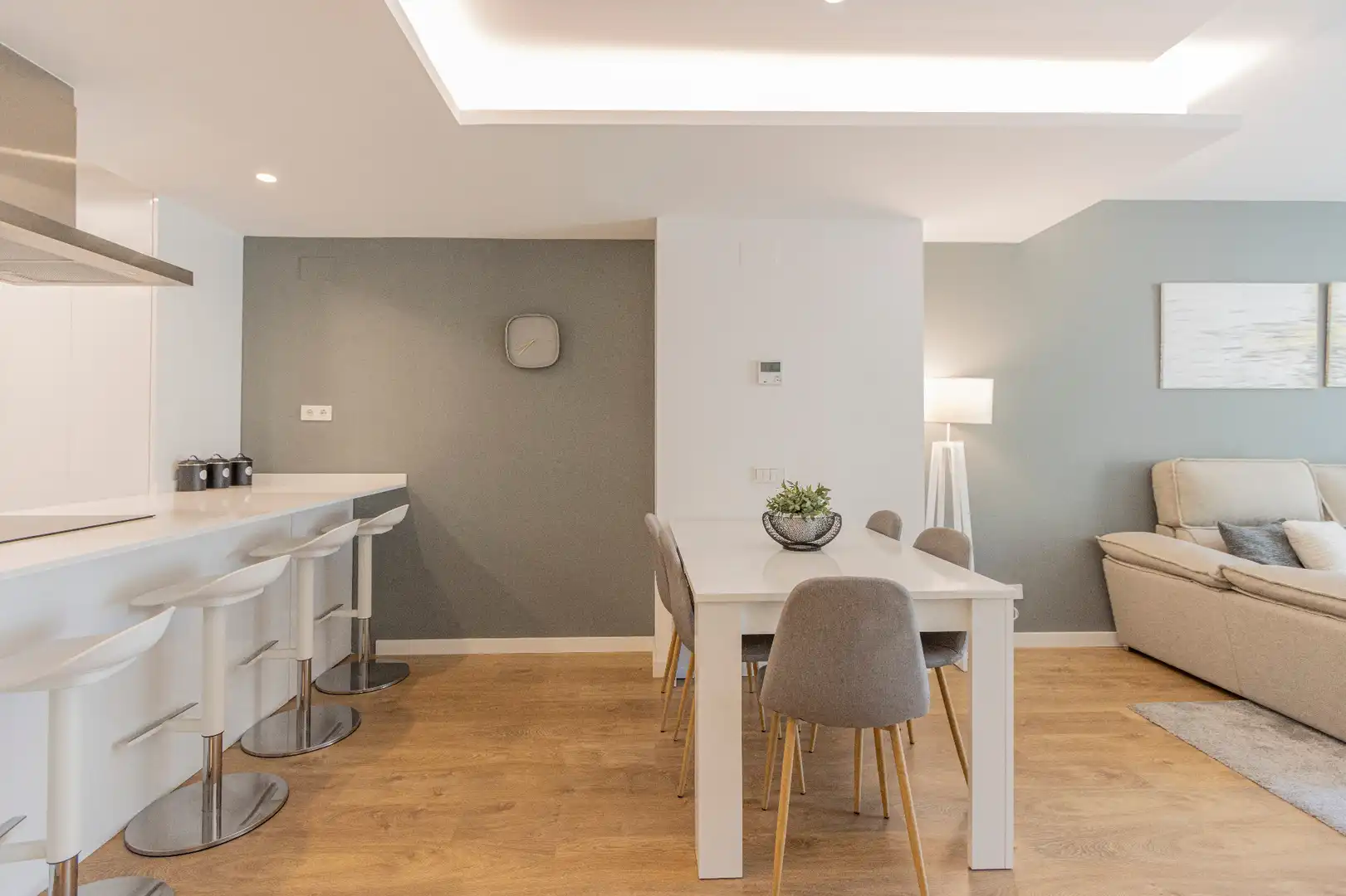 Dining room of Duplexes for sale in Barcelona  with Air Conditioner, Heating and Parquet flooring