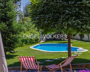 Swimming pool of House or chalet for sale in Moralzarzal  with Swimming Pool and Balcony