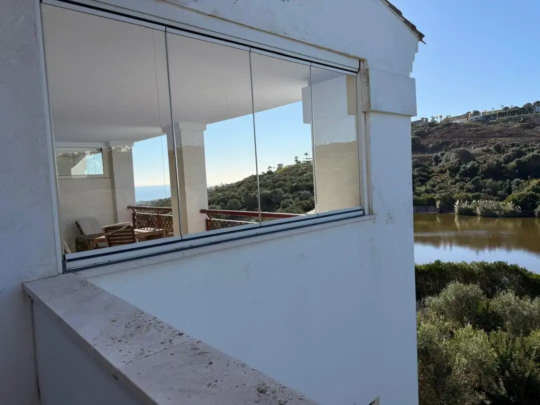 Balcony of Apartments for sale in La Alcaidesa  with Air Conditioner, Heating and Terrace