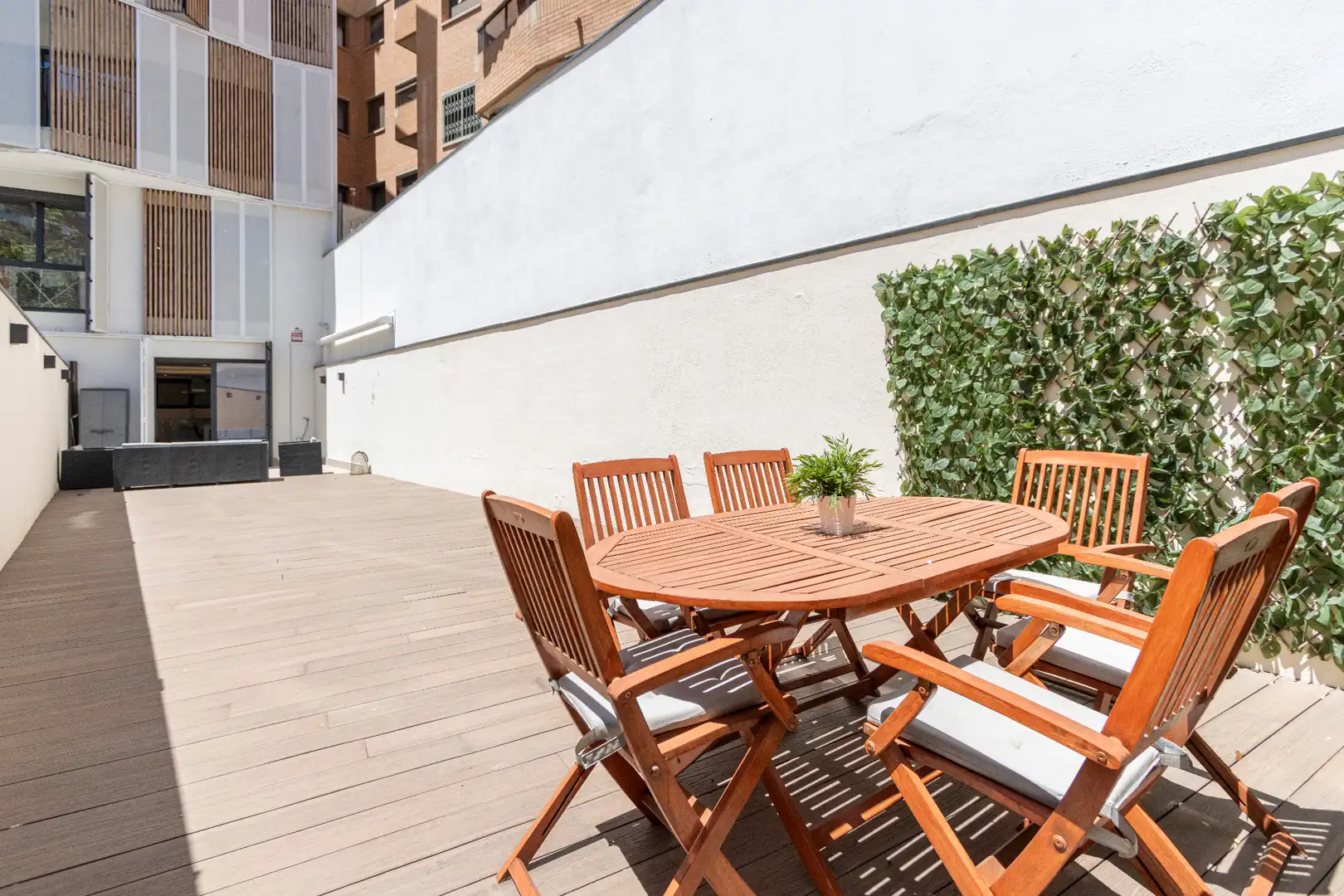 Terrace of Duplexes for sale in Barcelona  with Air Conditioner, Heating and Parquet flooring