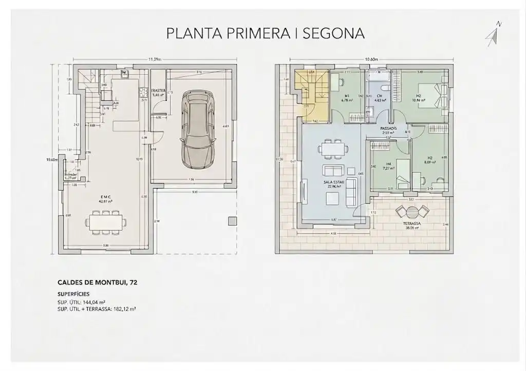 Casa o xalet en venda en Caldes de Montbui amb Calefacció, Jardí privat i Terrassa