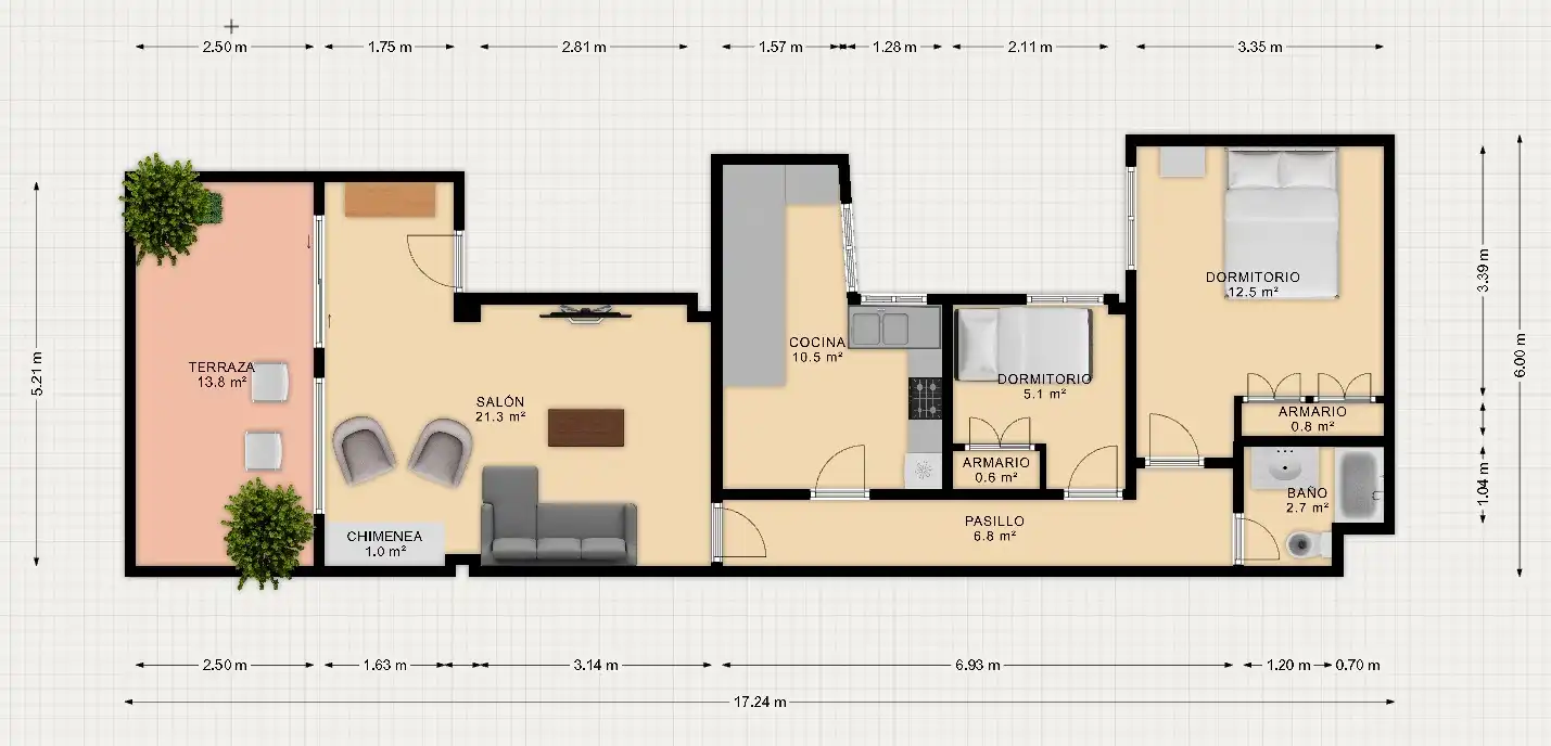 Flat with lift for sale in Calle Fernando IV, imagen 25