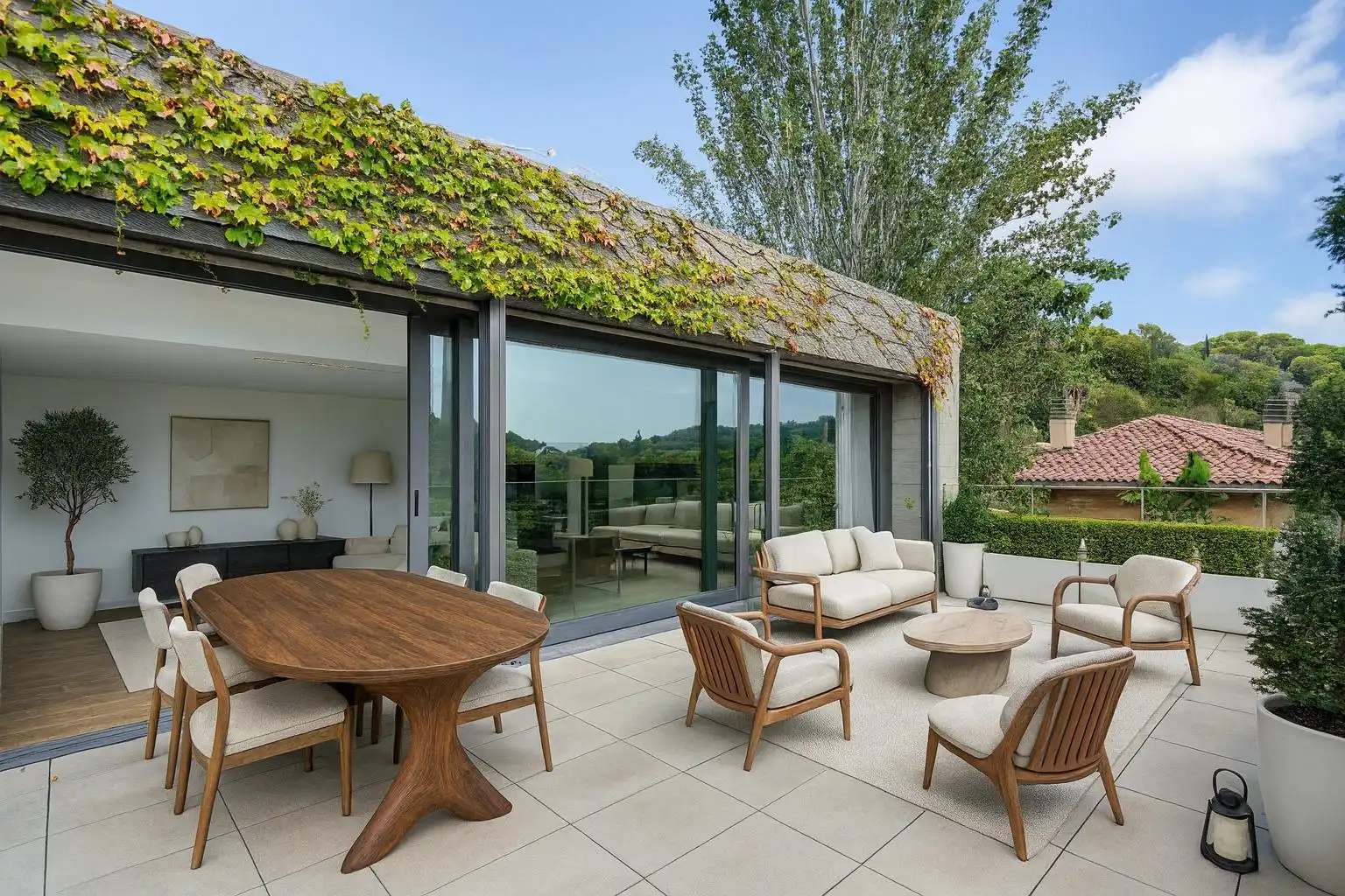 Terraza de Casa o chalet en venta en Alella con Calefacción, Jardín privado y Terraza