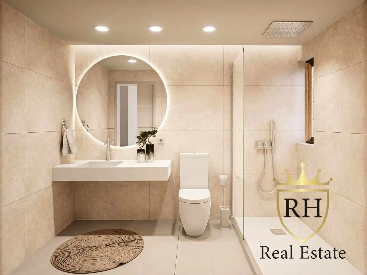 Baño de Casa o chalet en venta en Consell con Aire acondicionado, Calefacción y Jardín privado
