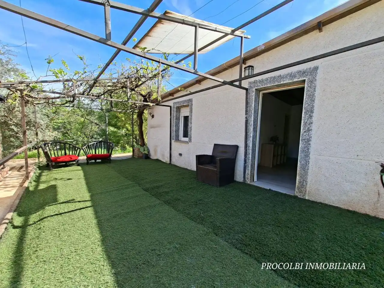 Terrassa de Casa o xalet en venda en Uceda amb Aire condicionat, Jardí privat i Terrassa