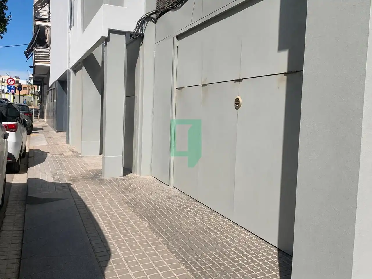 Vista exterior de Garaje en venta en Badalona