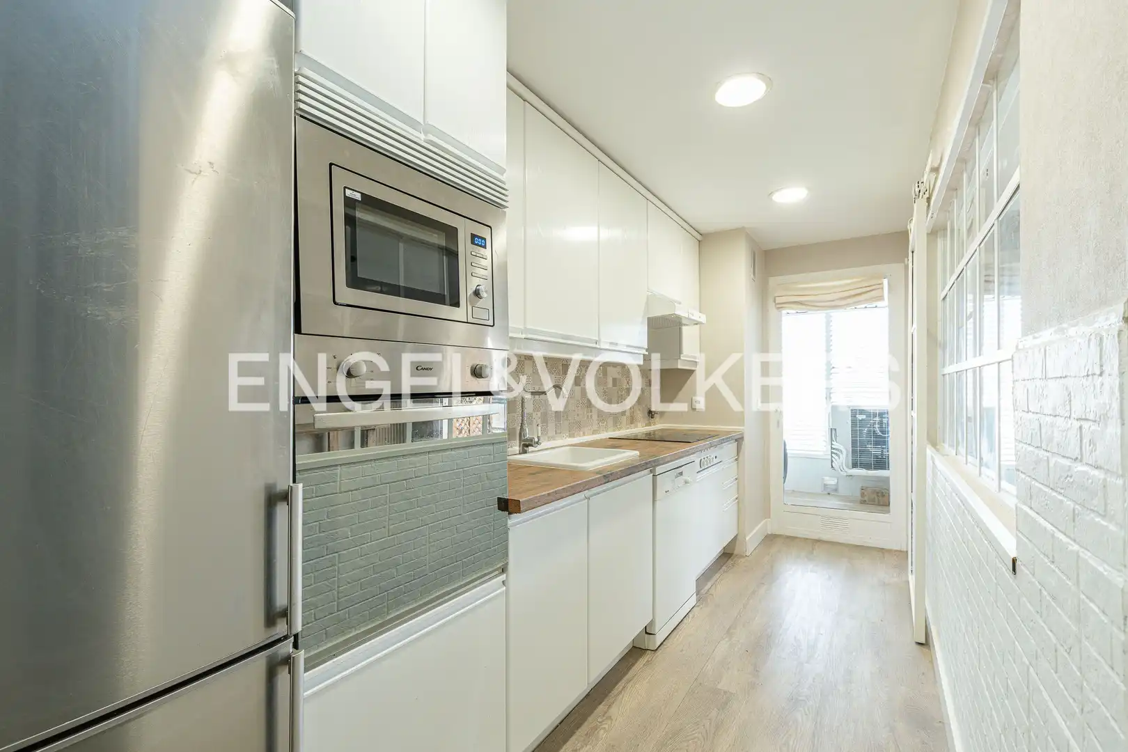 Cocina de Piso de alquiler en Pozuelo de Alarcón con Aire acondicionado, Calefacción y Terraza