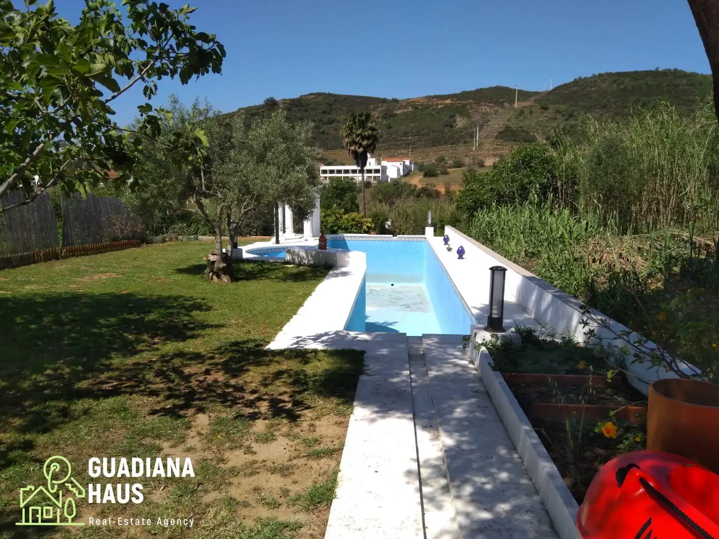 Garden of Country homes for sale in Sanlúcar de Guadiana  with Private garden, Terrace and Swimming Pool