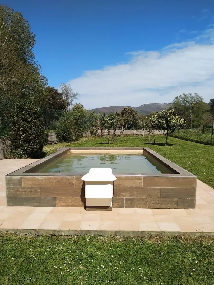 Piscina de Casa o chalet en venta en Puente Viesgo con Calefacción, Jardín privado y Terraza