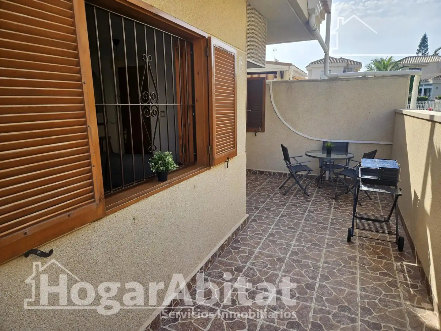 Terrassa de Casa adosada en venda en Orihuela amb Jardí privat i Piscina comunitària