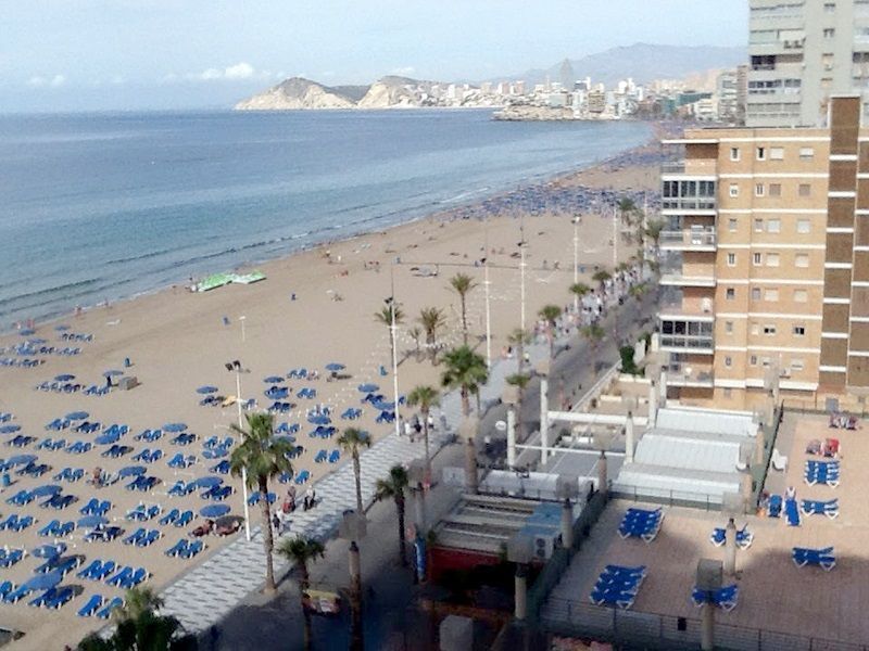 Exterior view of Flat to rent in Benidorm  with Heating and Balcony