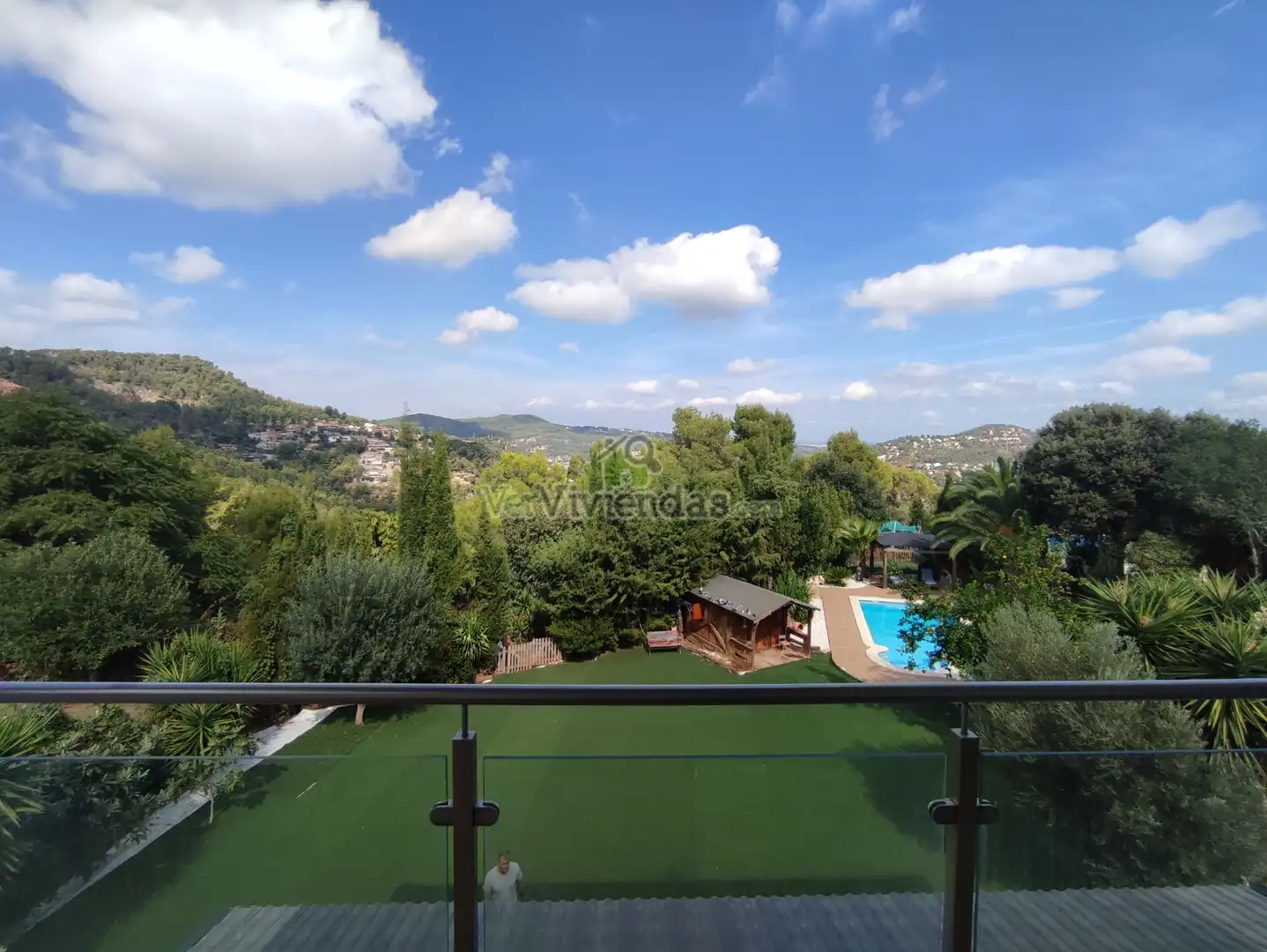 Garden of Houses for sale in Vallirana, Barcelona