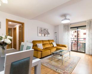 Living room of Flat for sale in  Madrid Capital  with Heating, Storage room and Furnished