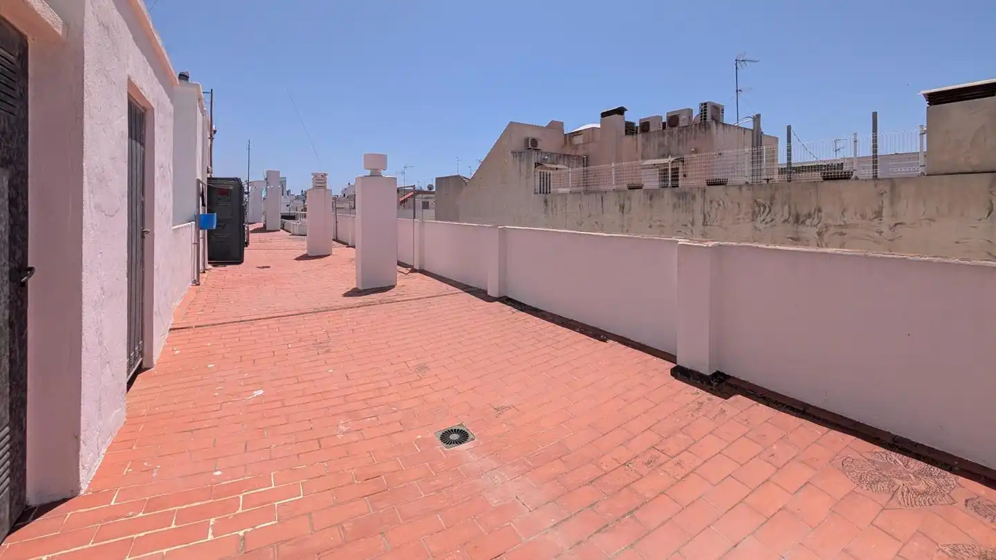 Terrace of Flat for sale in Santa Pola  with Air Conditioner, Terrace and Furnished