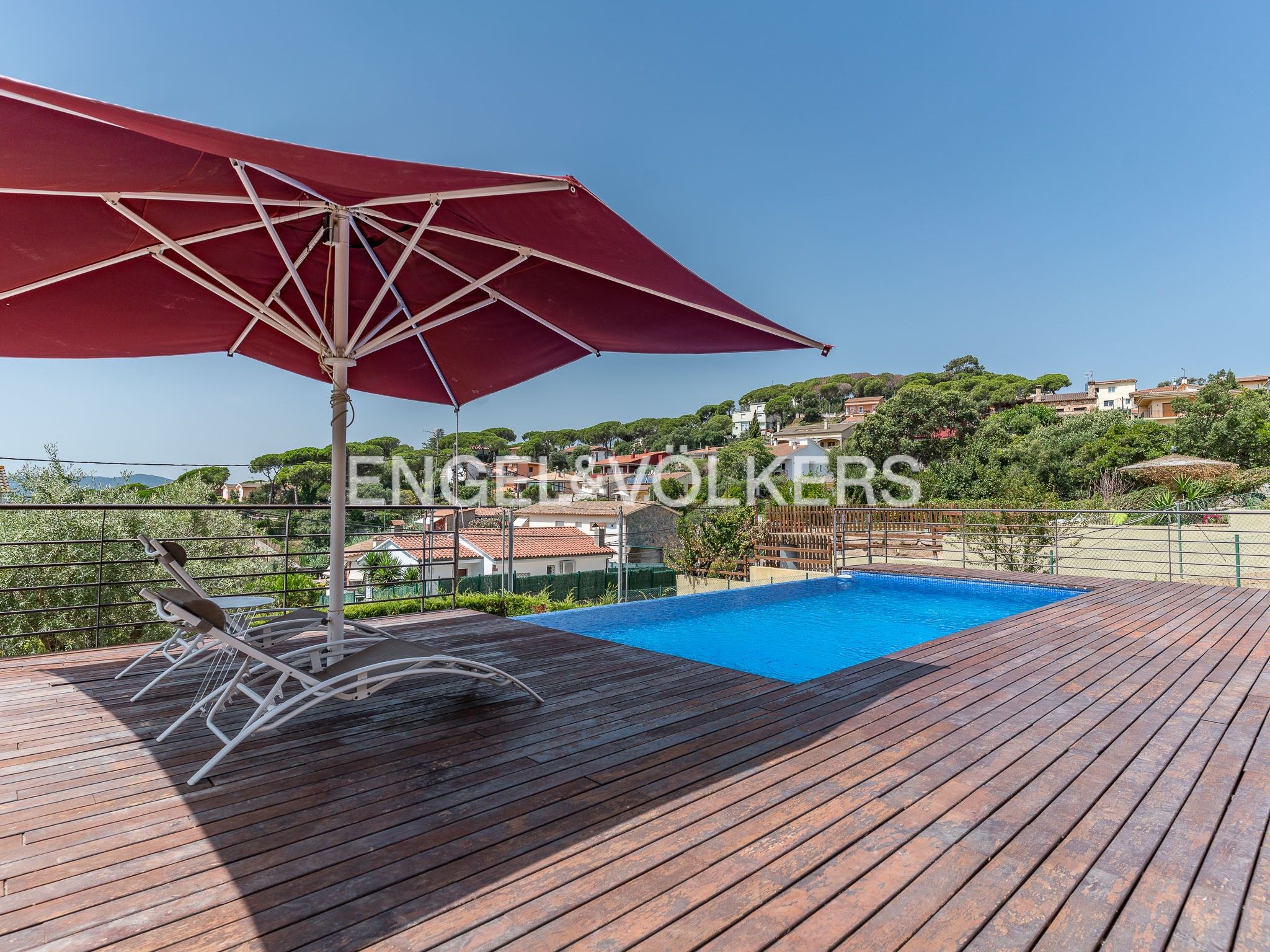 Piscina de Casa o xalet en venda en Tordera amb Aire condicionat, Calefacció i Jardí privat