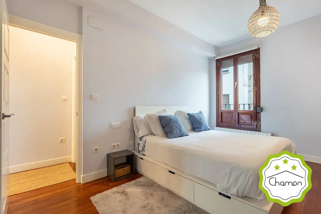 Schlafzimmer von Wohnung zum Verkauf in Portugalete mit Heizung, Terrasse und Abstellraum