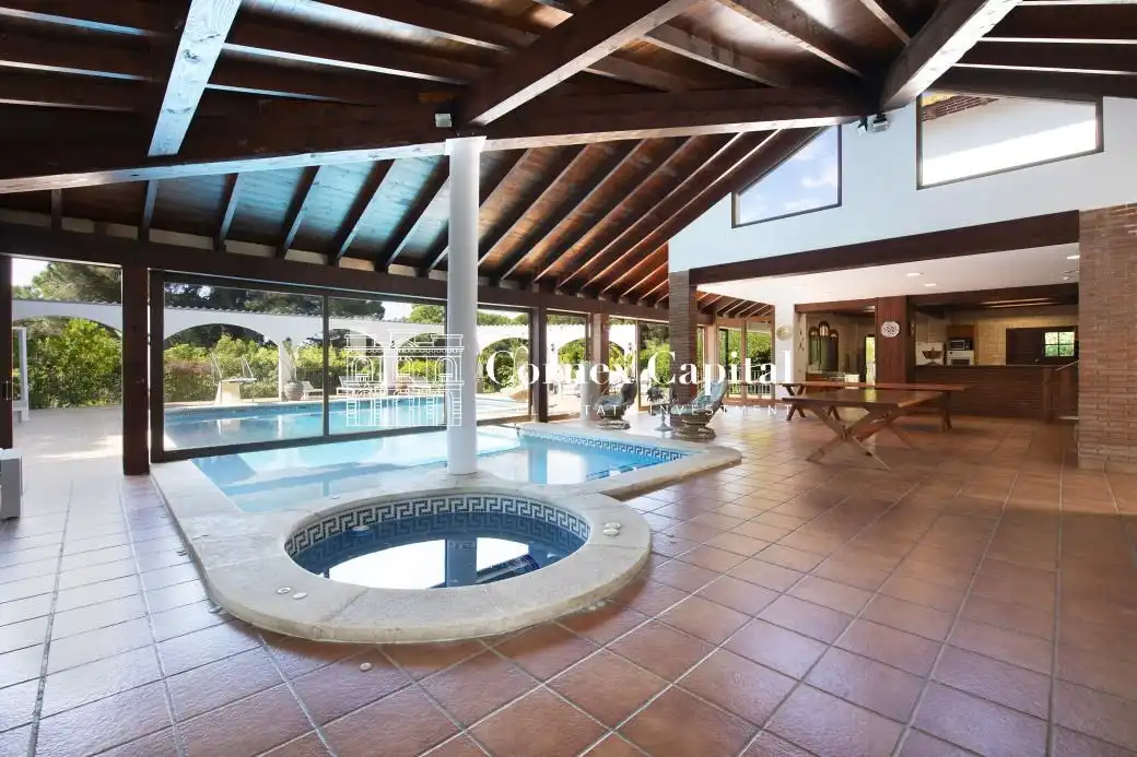 Schwimmbecken von Country house zum Verkauf in Sant Andreu de Llavaneres mit Privatgarten, Terrasse und Schwimmbad