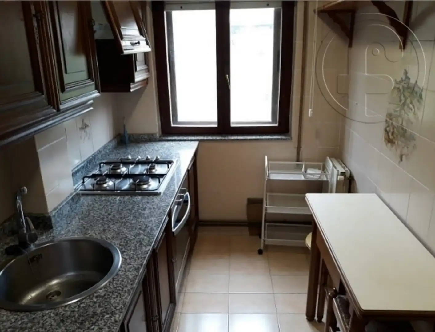 Küche von Wohnung zur Miete in Santander mit Heizung, Parkett und Möbliert